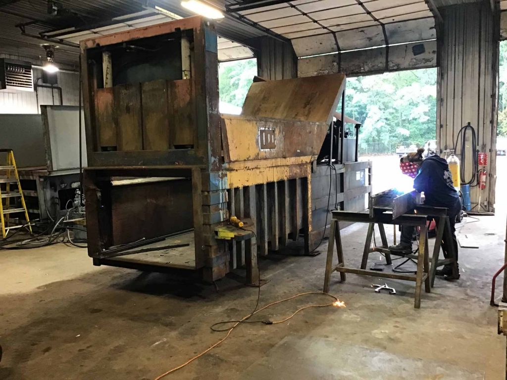 Waste / Trash Compactors & Balers Before and After Being Reconditioned